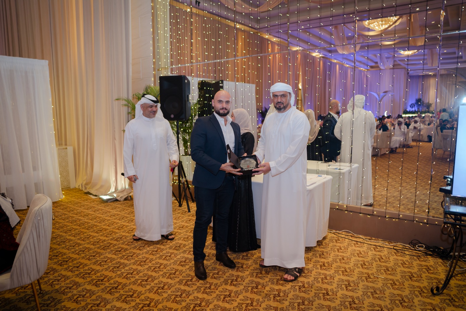 Award recipient at 2025 ceremony